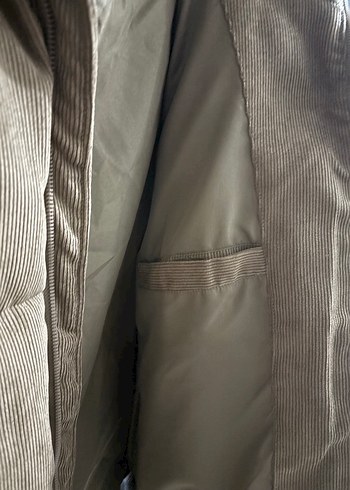 Kahverengi fitili erkek mont - Görsel 6