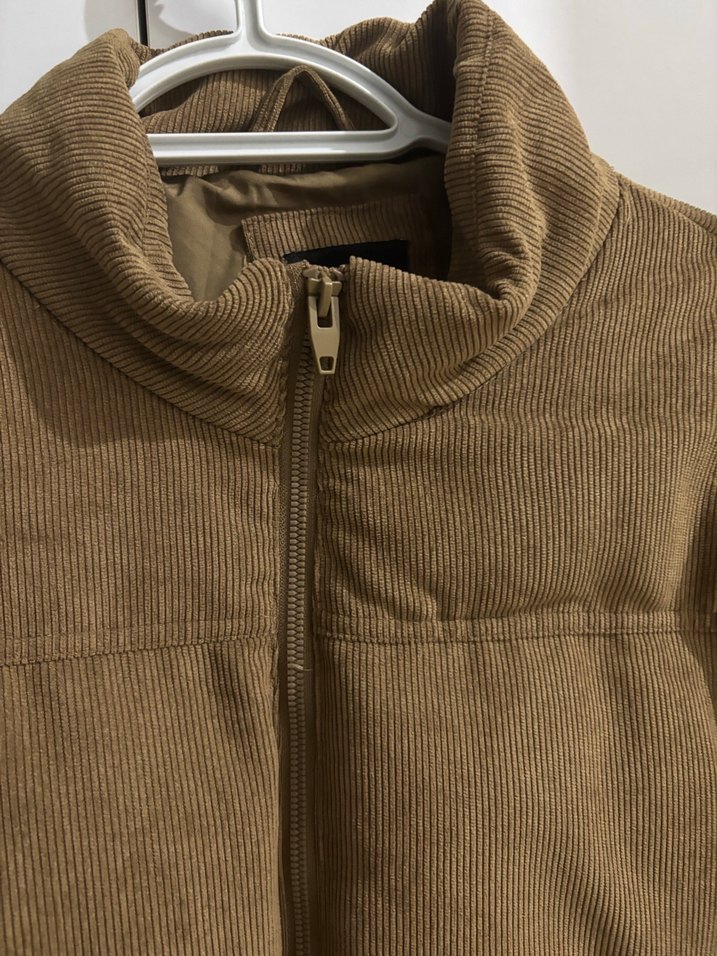 Kahverengi fitili erkek mont - Görsel 5