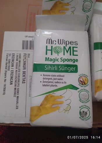 Farmasi Sihirli Beyaz Banyo Süngeri