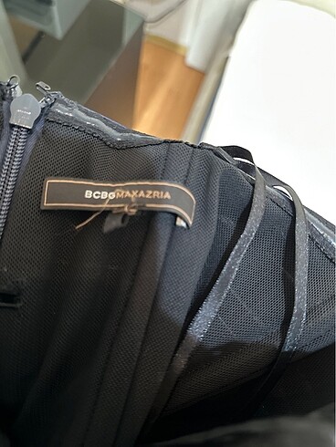 Straplez elbise - Görsel 4