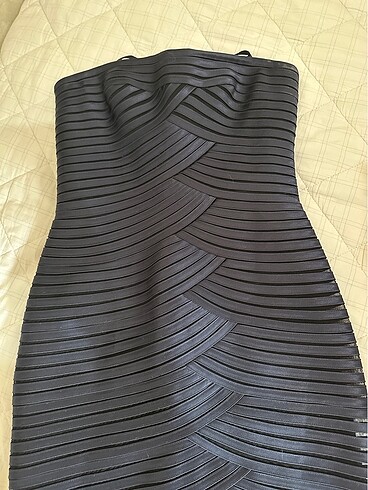 Straplez elbise - Görsel 2