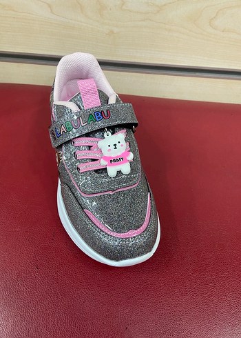 Kız Çocuk Çok Renkli Velcro Spor Ayakkabı - Görsel 2