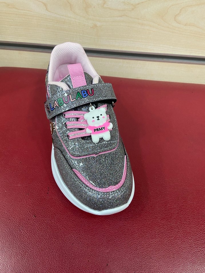 Kız Çocuk Çok Renkli Velcro Spor Ayakkabı - Görsel 2