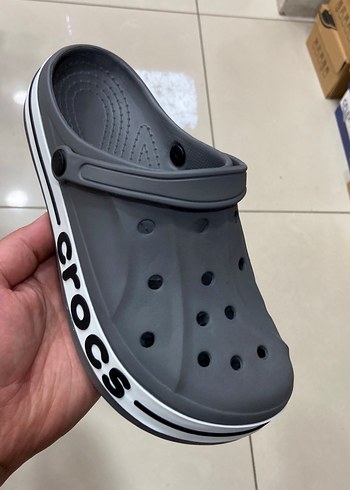 Diğer Crocs Gri Platform Terlik Super İndirim