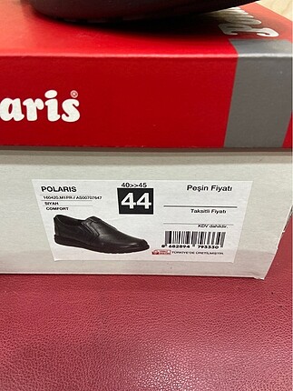 Polaris Polaris 44 numara erkek ayakkabısı?