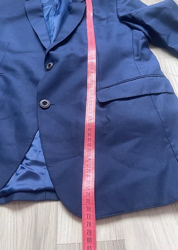 Lacivert Düğmeli Erkek Ceket - Görsel 6