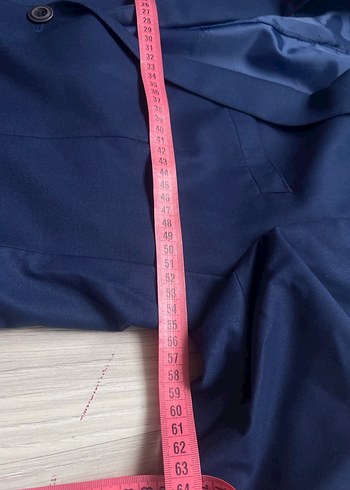 Lacivert Düğmeli Erkek Ceket - Görsel 7