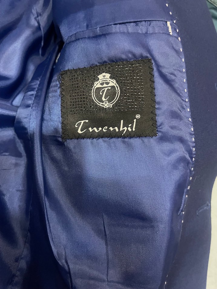 Lacivert Düğmeli Erkek Ceket - Görsel 4