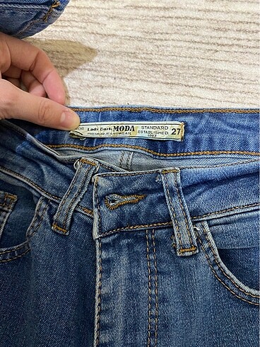 Diğer Dar paça jean