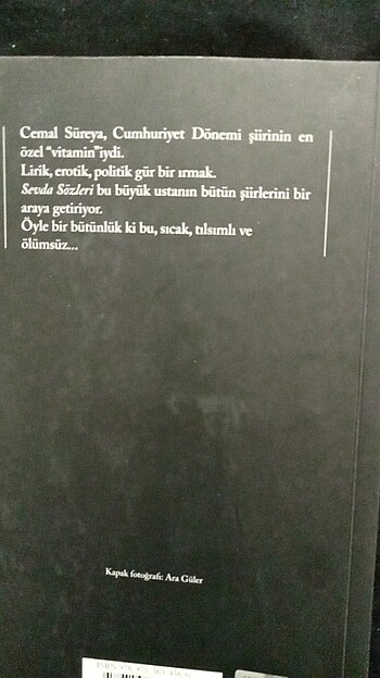 Beden Cemal Süreyya Sevda sözleri