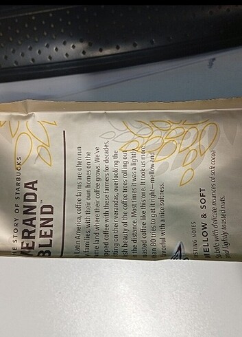 Starbucks Veranda Blend