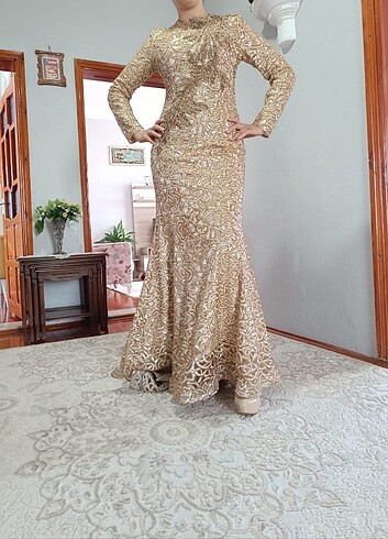 Gold balık abiye