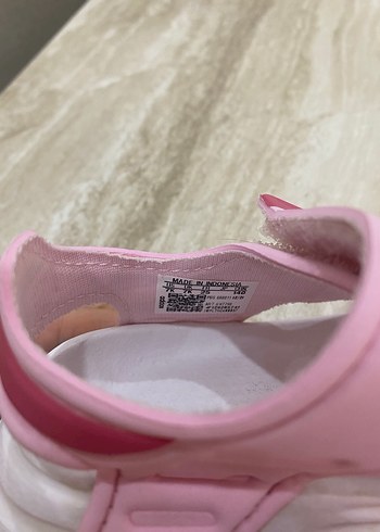 Kız Çocuk Pembe Adidas Cırtlı Sandalet - Görsel 4