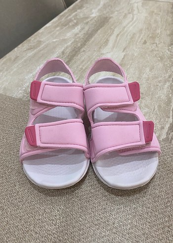 Kız Çocuk Pembe Adidas Cırtlı Sandalet - Görsel 2