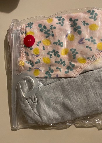 Baskılı Pastel Renkli Külot Seti - Görsel 3