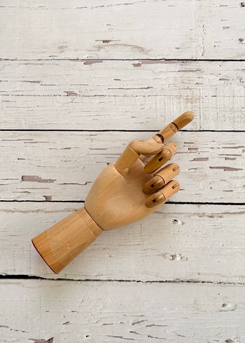 Ahşap Oyuncak El Modeli - Görsel 2