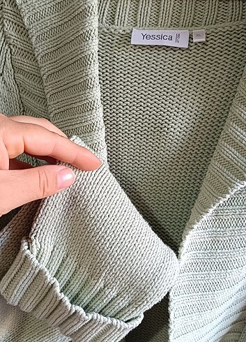 xl Beden yeşil Renk Bayan triko ceket