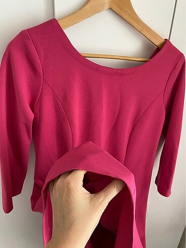 Zara PEMBE ELBİSE
