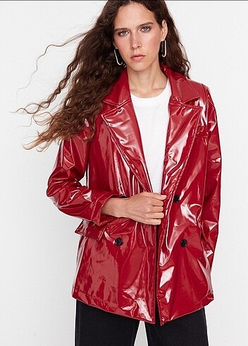 Zara LİMİTED EDİTİON RUGAN BORDO CEKET