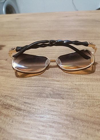 Şeffaf Bej Kadın Güneş Gözlüğü - Görsel 6