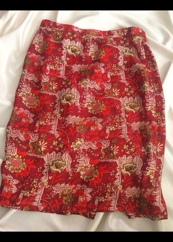 Koyu Kırmızı Bohem Kadın elbise - Görsel 6