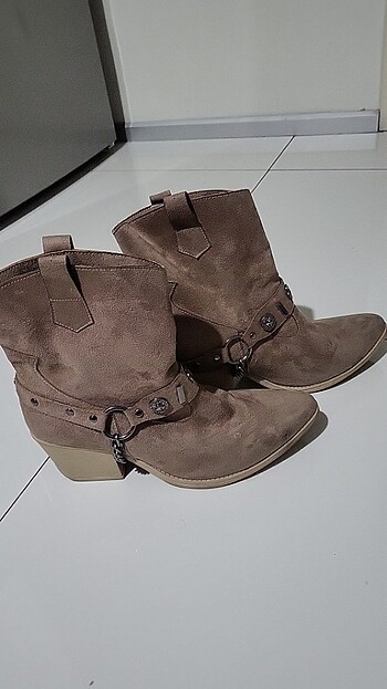 40 Beden camel Renk Kovboy bot 40 numara