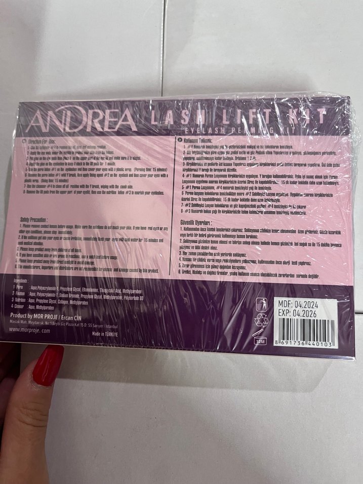 Lash Lift Kirpik Perm Kiti - Görsel 3