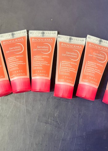 Bioderma Sensibio Yüz Temizleme Jeli 5'li Set