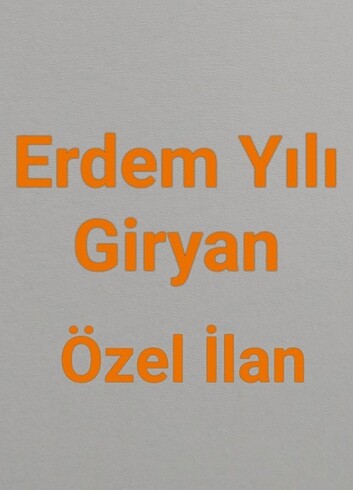 Özel İlan 