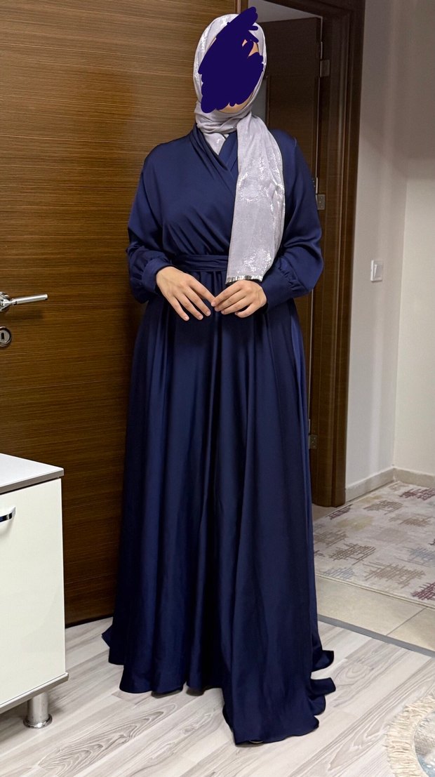 Lacivert Abiye - Görsel 4