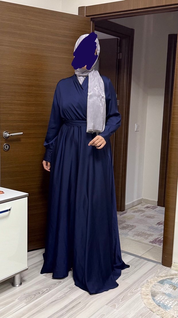 Lacivert Abiye - Görsel 3