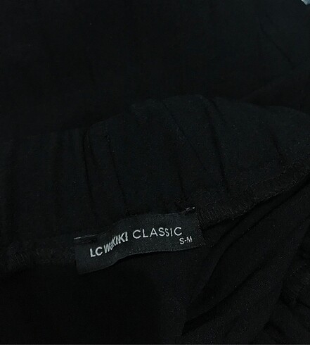 LC WAIKIKI CLASSIC  s-m beden siyah piliseli etek - Görsel 9