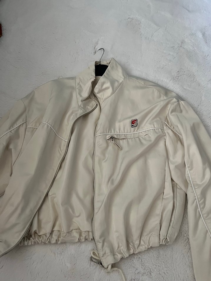 Krem ceket bershka - Görsel 5