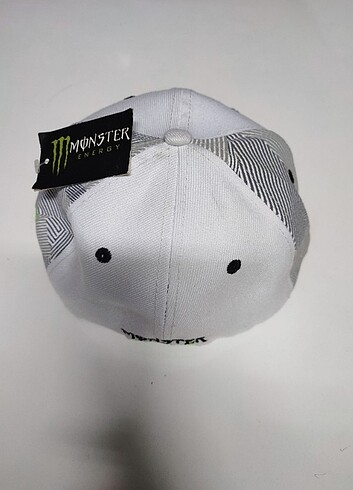 Beden beyaz Renk MONSTER HİPHOP ŞAPKA CAP