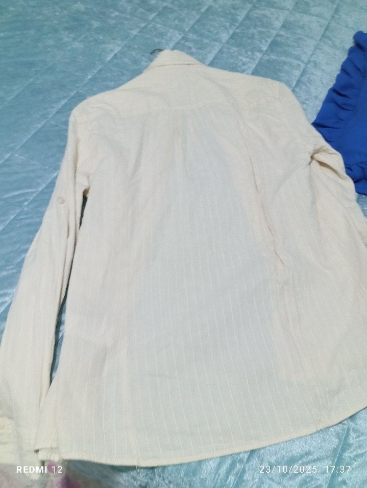 Pamuk Beyaz Uzun Kollu Erkek Gömlek - Görsel 3