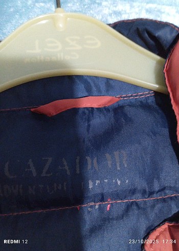 kiremit fermuarlı erkek mont - Görsel 3