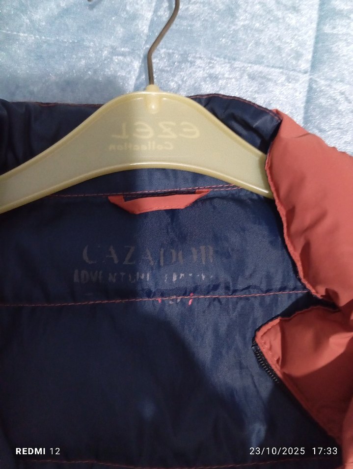 kiremit fermuarlı erkek mont - Görsel 2