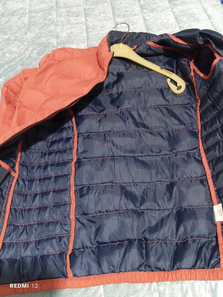 kiremit fermuarlı erkek mont - Görsel 5