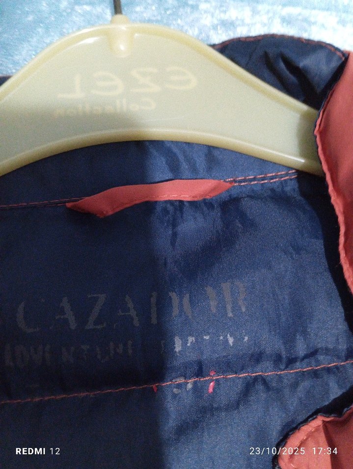 kiremit fermuarlı erkek mont - Görsel 3