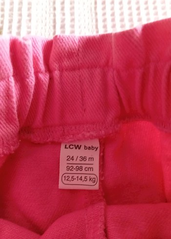 Kız Çocuk Pembe Pilili Bol Kesim Şort etek 3,4 yaş - Görsel 3