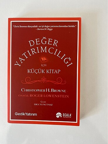 Değer Yatırımcılığı İçin Küçük Kitap Christopher H. Browne