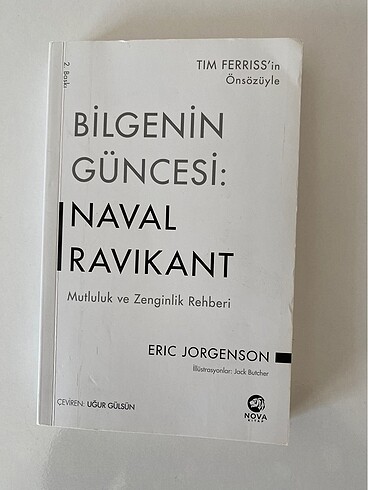 Bilgenin Güncesi: Naval Ravikant - Mutluluk ve Zenginlik Rehberi