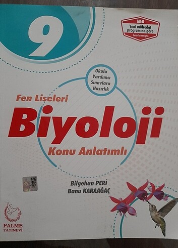Palme Fen Lisesi Biyoloji Konu Anlatımı 9. Sınıf 