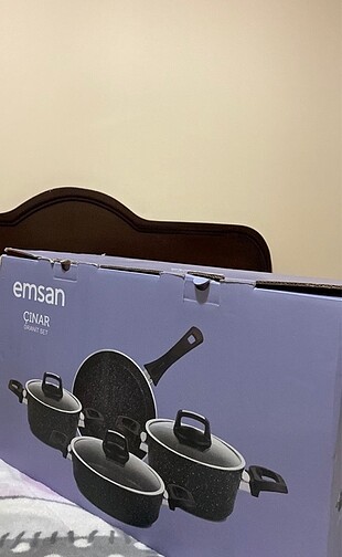 Emsan EMSAN GRANİT TENCERE SETİ