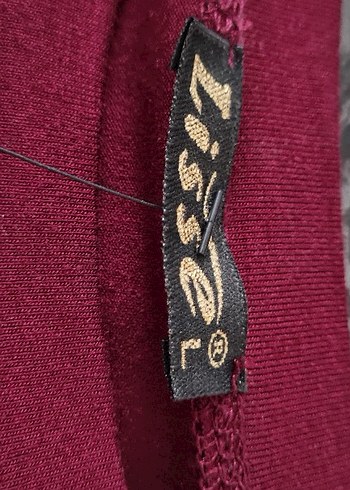 Bordo Pul İşlemeli Uzun Kollu Triko Bluz - Görsel 2