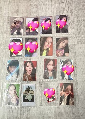 nmixx kpop pc photocard