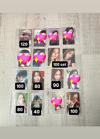 nmixx kpop pc photocard