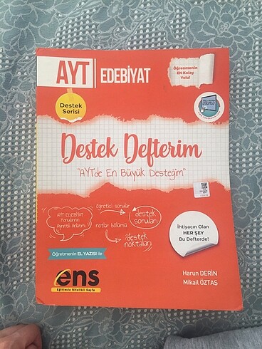 ENS yayınları AYT edebiyat konu anlatımı
