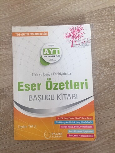 Palme yayınları Türk dili ve edebiyatı eser özetleri kitabı