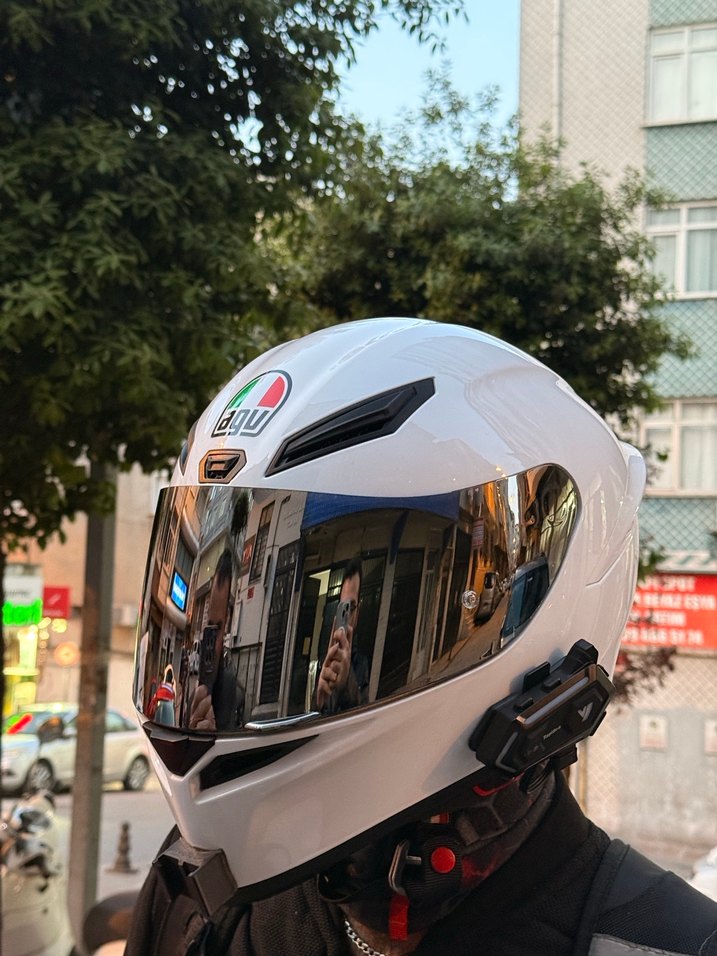 AGV K1-K1S-K3SV-K5 UYUMLU GÜMÜŞ VİZÖR - Görsel 2